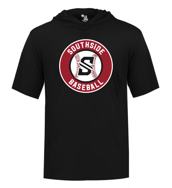 Black Short Sleeve Hooded Drifit T-Shirt